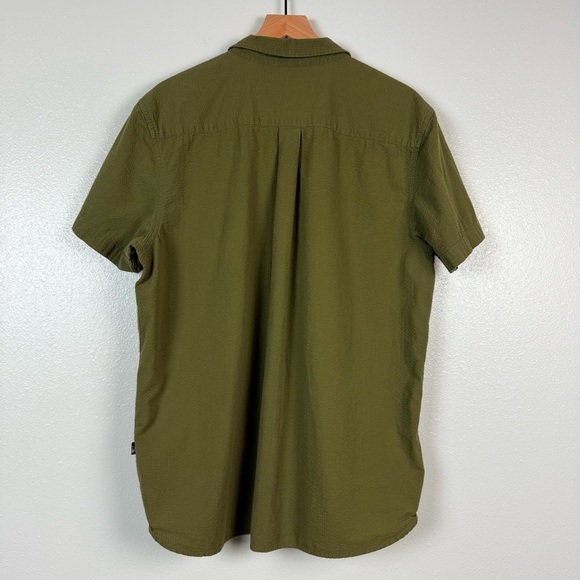 The North Face Olive Green Short Sleeve Button Up - Picture 2 of 3
